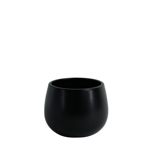 Matt Black Hortus London Pot (12.5 x 11.5cm)