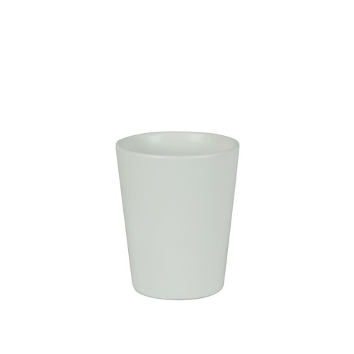 Hortus Vienna Matt White Ceramic Pot (12cm)