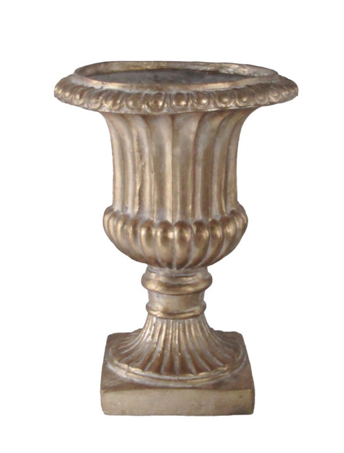 Antique Gold Creation Gilded Urn (50cm)