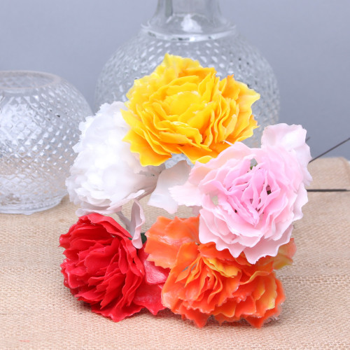 Plastic Assorted Carnation Picks (x100)