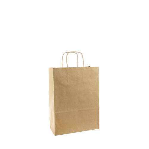 Brown Kraft Paper Bag (22x10x30cm)
