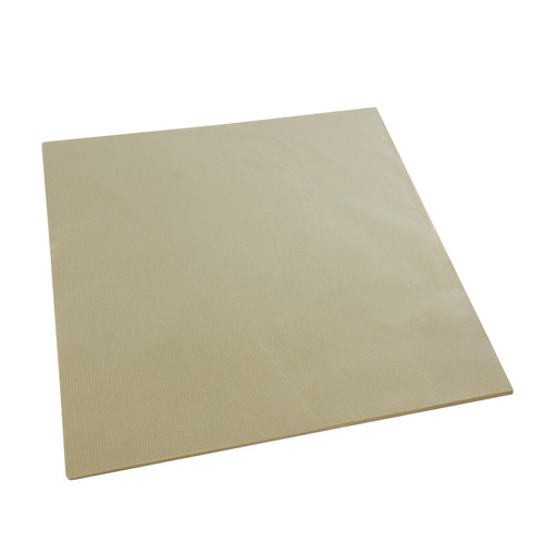 Natural Ribbed Kraft Sheet (40x30cm)