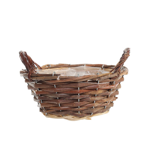 Round Woven Wicker St Andrews Basket