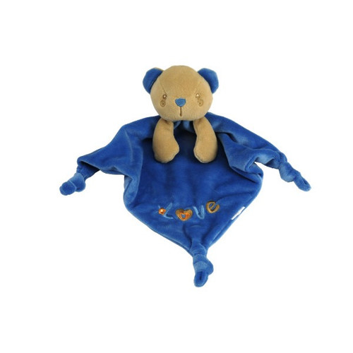 Plush Salomon Bear Comforter by  Les Bebes D'Elysea