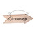 Whitewashed Ceremony Arrow   