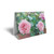 Pink Roses & Foliage Folded Card with Care Information (x25)