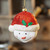 Assorted Glitter Snowman Hanging Decorations 