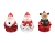 LED Ceramic Christmas Ornament (Assorted Designs)