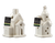Ceramic LED House Ornament (Assorted)