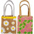 Jute Plant Bags - Natural Daisy & Posy (Set)