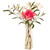Single Stem Glass Vase - Cherish - Clear (19.5cm)