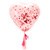 Balloon Kit - Confetti Heart Balloon 91.5cm (36")