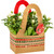 Hand Tie Gift Bag Planter - Christmas Stories