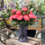 Hand Tie Hour Glass Vase - Floraline - Purple (20cm)