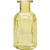 Bottle Glass Vase - Flora - Yellow (13.7cm)