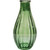 Bud Glass Vase - Vintage Fluted - Green (14cm)