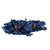Rose Petals (Faux) - Navy Blue