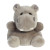 Soft Toy - Aurora Hunk Hippo Palm Pal
