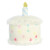 Soft Toy - Aurora Happy Birthday Cake Palm Pal