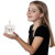 Soft Toy - Aurora Happy Birthday Cake Palm Pal