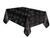 Halloween Table Cover - Spider Cobweb Black (137cm x 213cm)