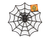 Halloween Decoration - Spider's Cobweb Glittery (Assorted Designs)