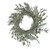 Artificial Readymade Wreath - Frosted Pine & Mistletoe Wreath (56cm)