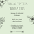 Botanica 48cm Eucalyptus Wreath