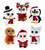 Soft Toy - Motsu Christmas Friend (14cm) (Assorted Designs)