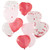 Latex Balloons - Heart Shaped Confetti Mix (12")