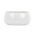 Ceramic Pot - Hortus Bordeaux Stoneware White (13.5cm H x 25cm Dia)