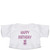 Mini Teddy Bear T-Shirt - Suki Gifts 'Happy Birthday' Design