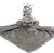 Soft Toy - Suki Gifts Baby Zooma Zebra Grey Blankie Rattle