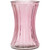Hand Tie Hour Glass Pencil Pleat Vase - Pink