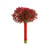 Gypsophila Bouquet Red