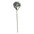 26inch Single Hydrangea Green & Purple 