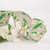 63mm Wired Edge Hessian Ribbon - Floral Harmony (Natural)
