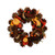 Autumn Wreath with Pumpkins & Wood Slices (30cm)