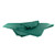 Glossy Green Non-woven 30gsm (80x80cm)