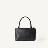 Joni Top Handle Bag Black leather by KOTA Boutique