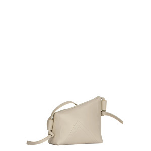 Small K Crossbody – Cream Taurillon Leather Frame Bag Small K Crossbody – Cream Taurillon Leather Frame Bag