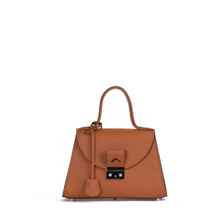 Darling Handbag – Cognac Taurillon Leather Darling Handbag – Cognac Taurillon Leather