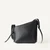 Kota K Shoulder Bag N/S in Black taurillon leather, front view
