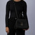 Darling 29 Leather Top Handle Handbag-Black