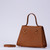 Darling Leather Top Handle Handbag 29-Sienna