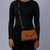 Darling Chain Leather Shoulder Handbag-Sienna