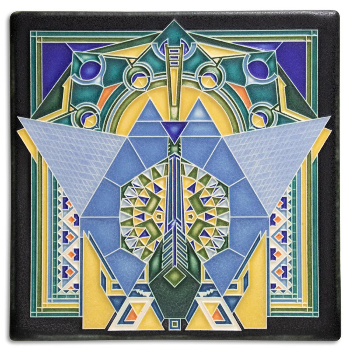 Imperial Peacock by Motawi Tileworks