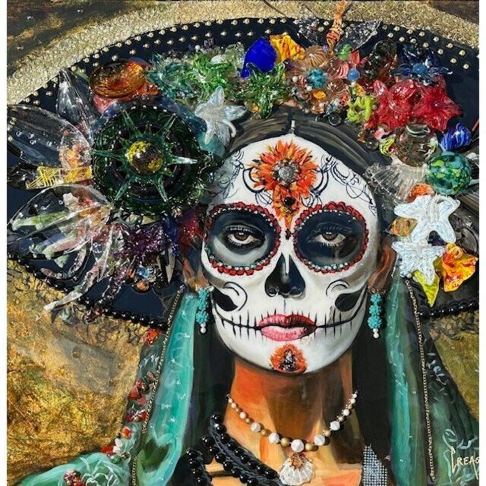 Sugar Skull #4 - The Giving Tree Gallery
