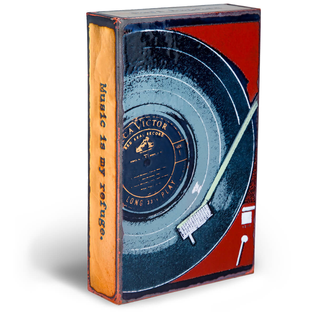 Cue Up | Spiritile 214 | Houston Llew Spiritiles | Art and Gifts