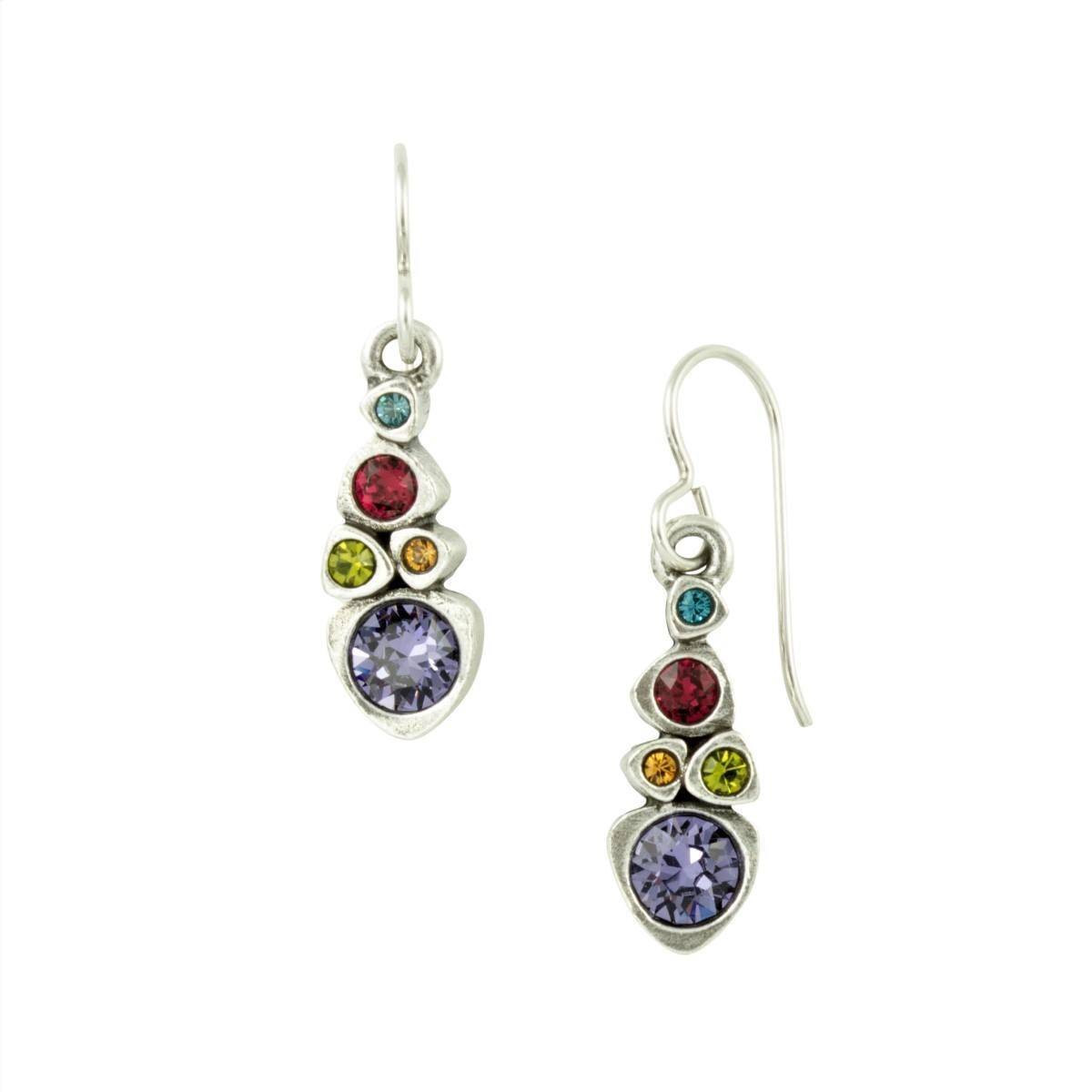 Patricia Locke Penelope Earrings Silver, Fling